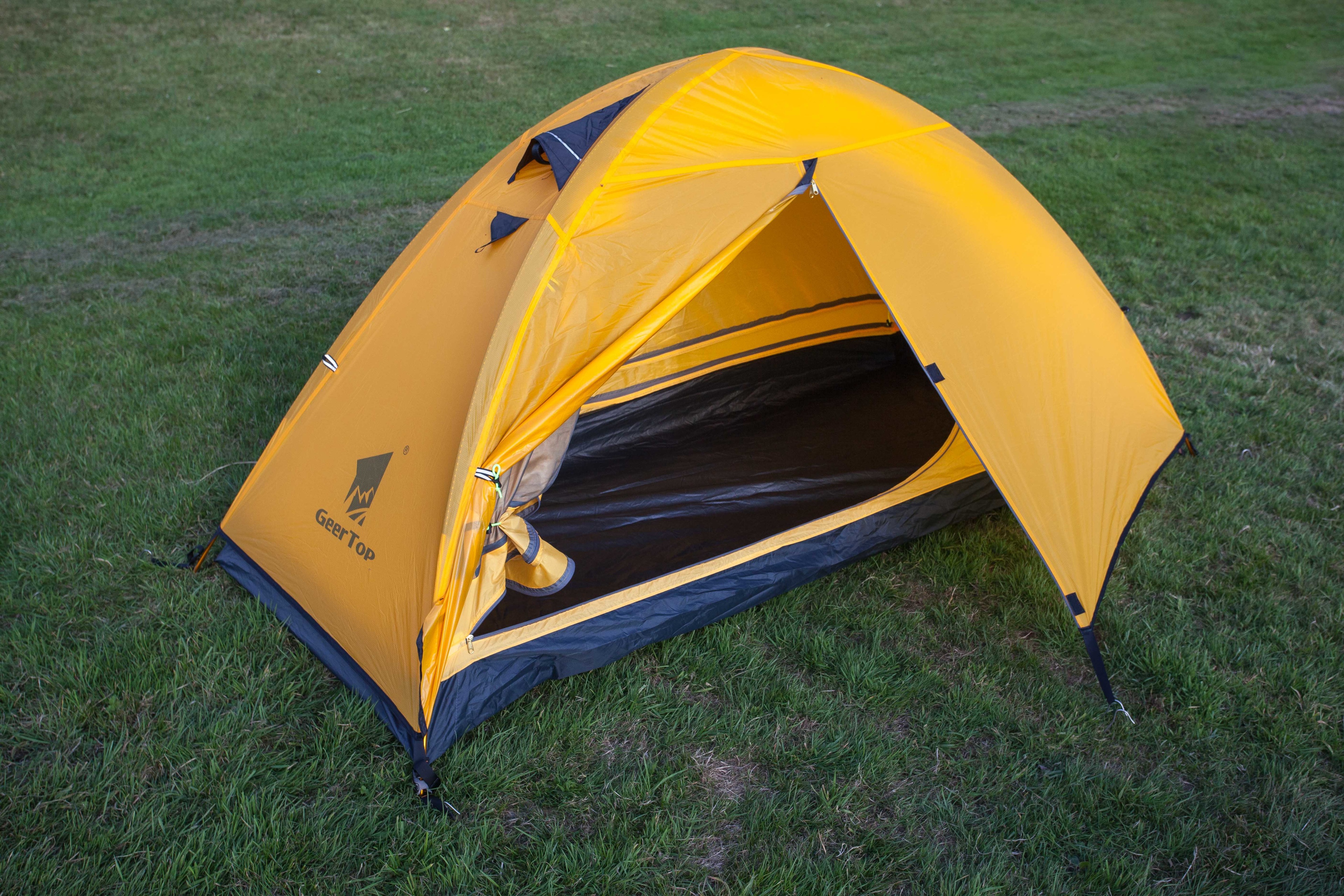 will single air mattress fit in hiking tent